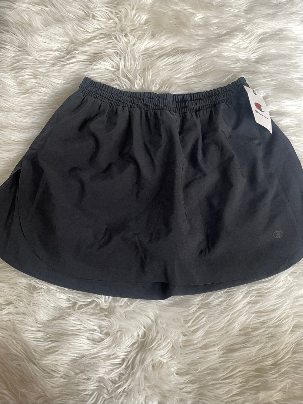 Champion Black Women's Athletic Skort with Elastic Waist